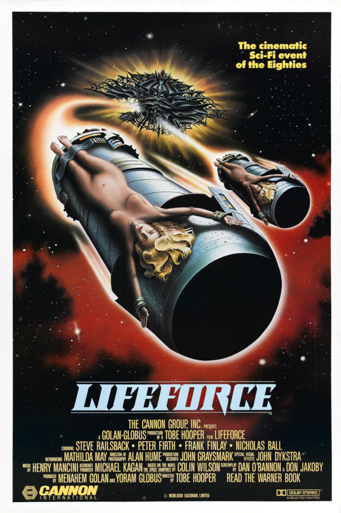 Lifeforce movie poster