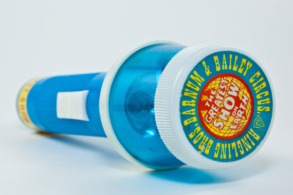 Ringling Bros. spinning flashlight