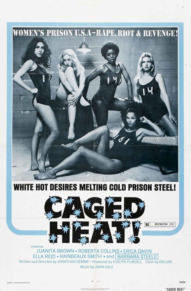 Caged Heat movie poster