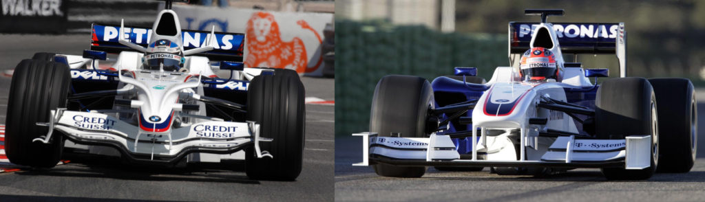 Sauber F1.08 & F1.09