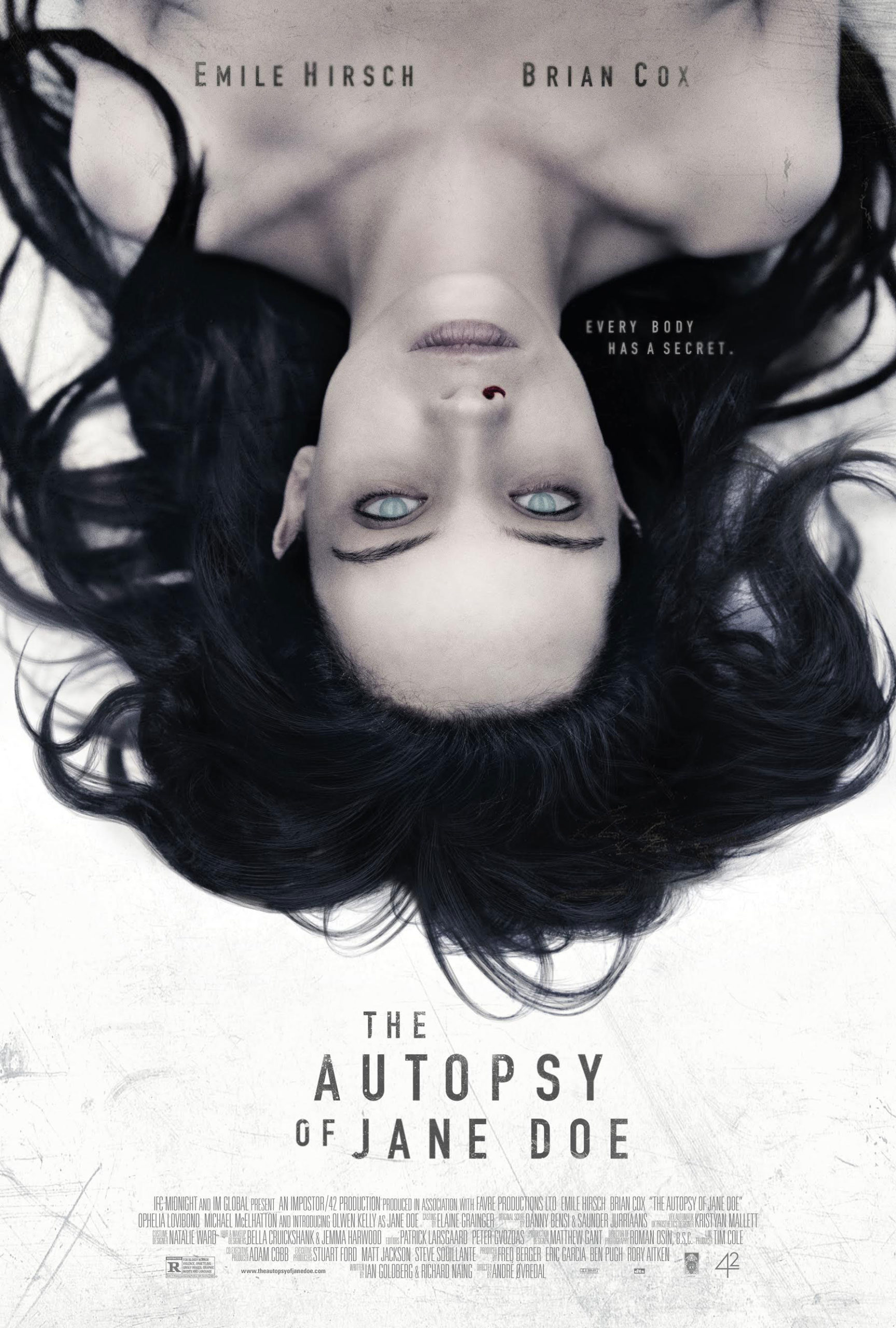 The Autopsy of Jane Doe movie poster