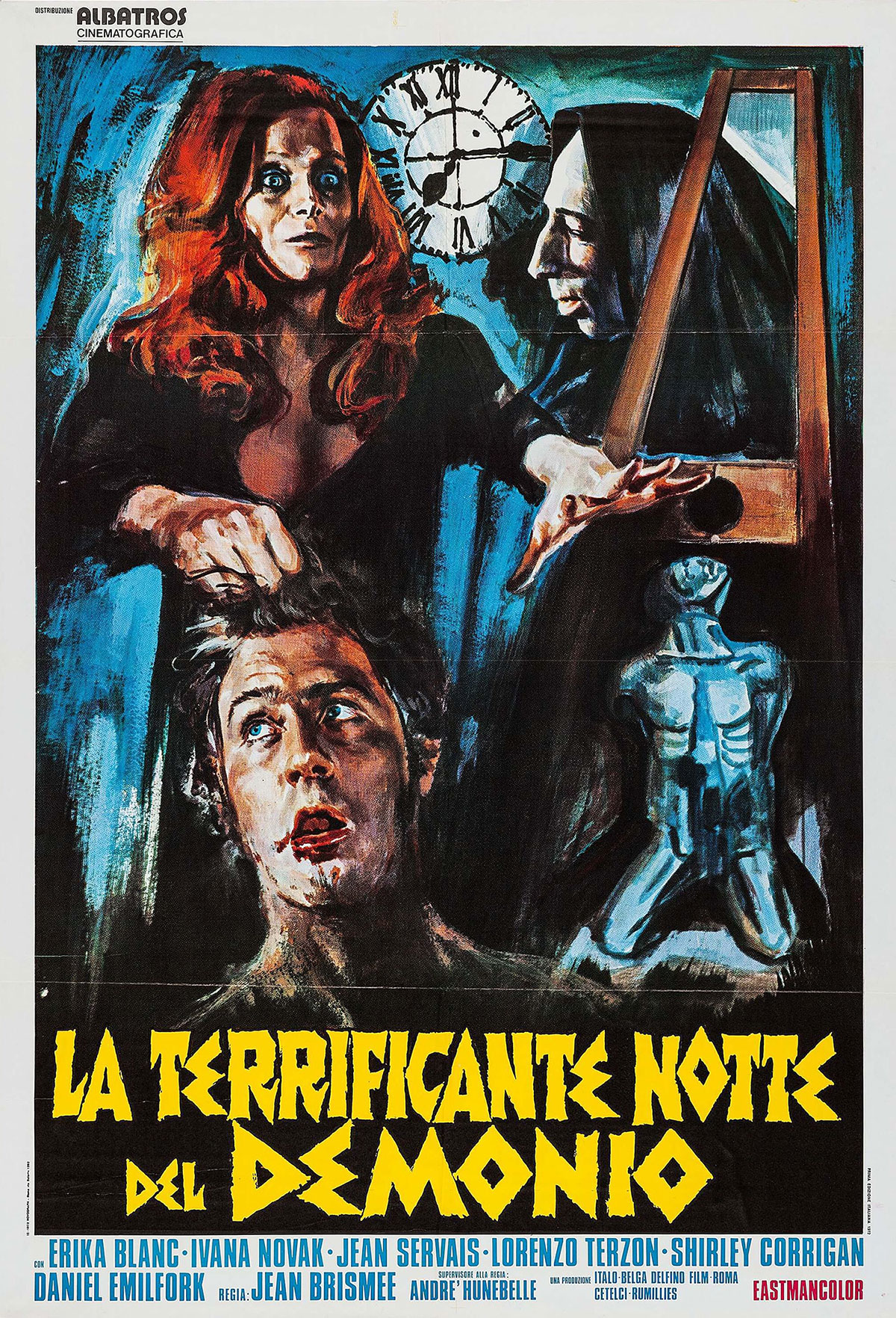 The Devil's Nightmare movie poster in Italian