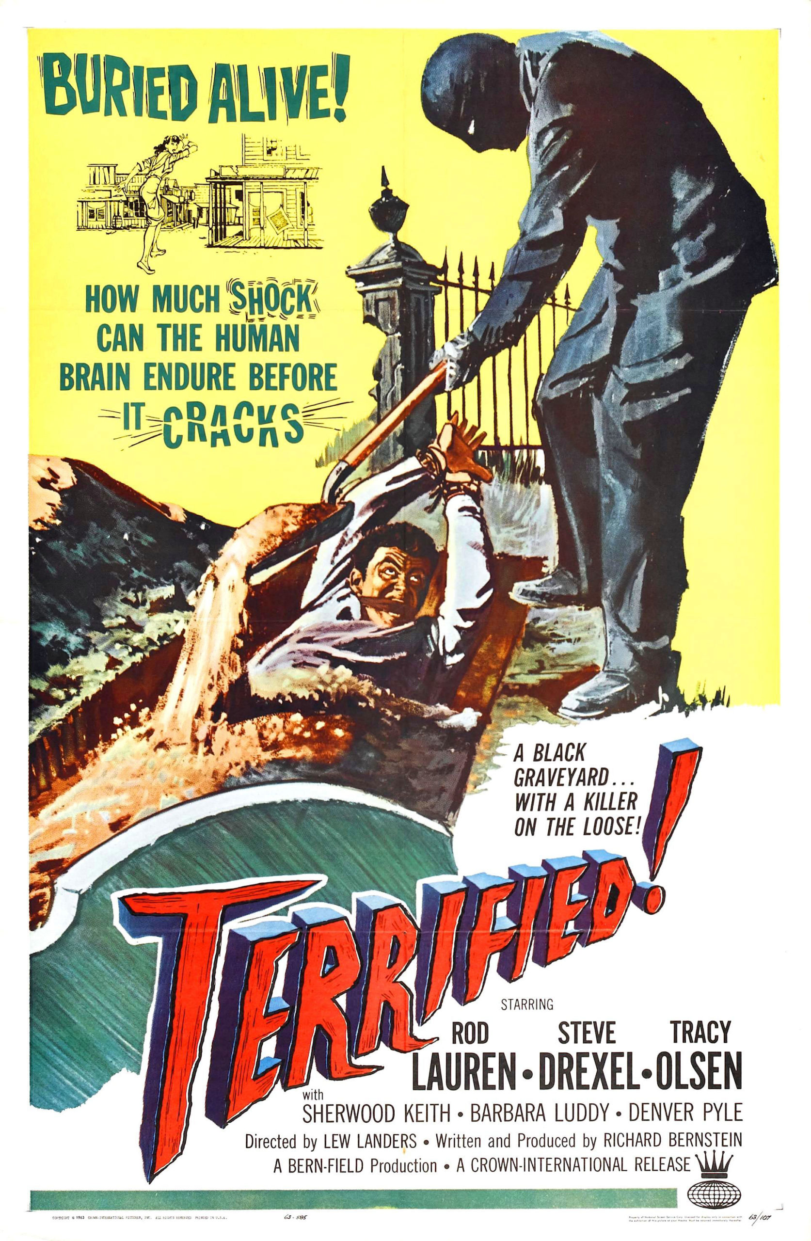 Terrified movie poster