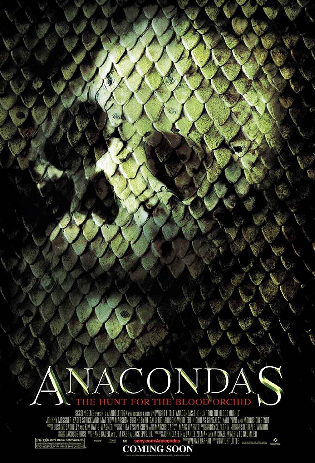 Anacondas: The Hunt for the Blood Orchid movie poster