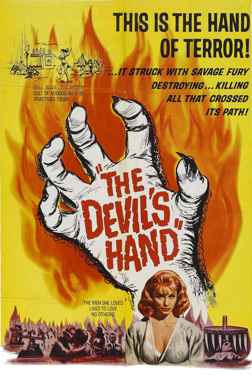 The Devil's Hand movie poster