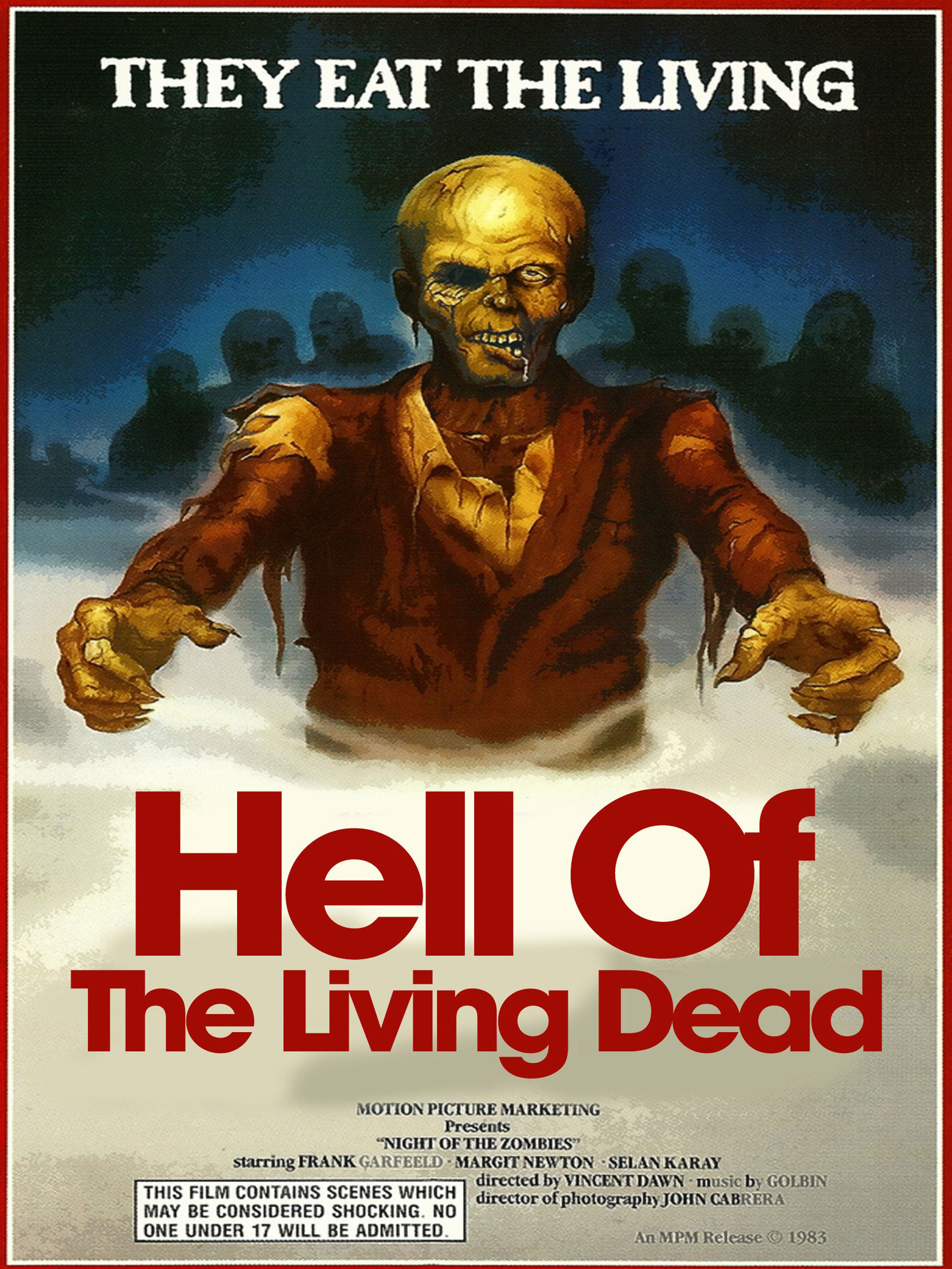 Hell of the Living Dead movie poster