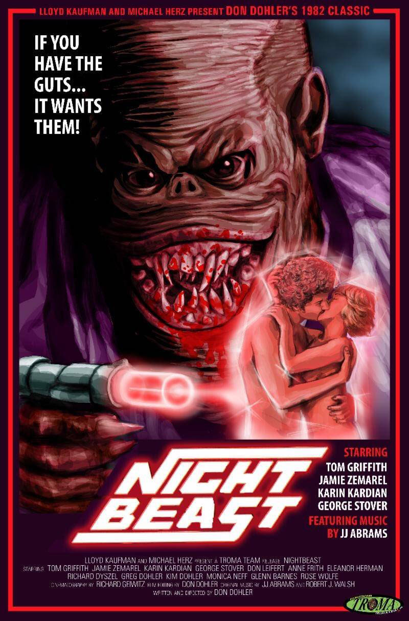 Nightbeast movie poster