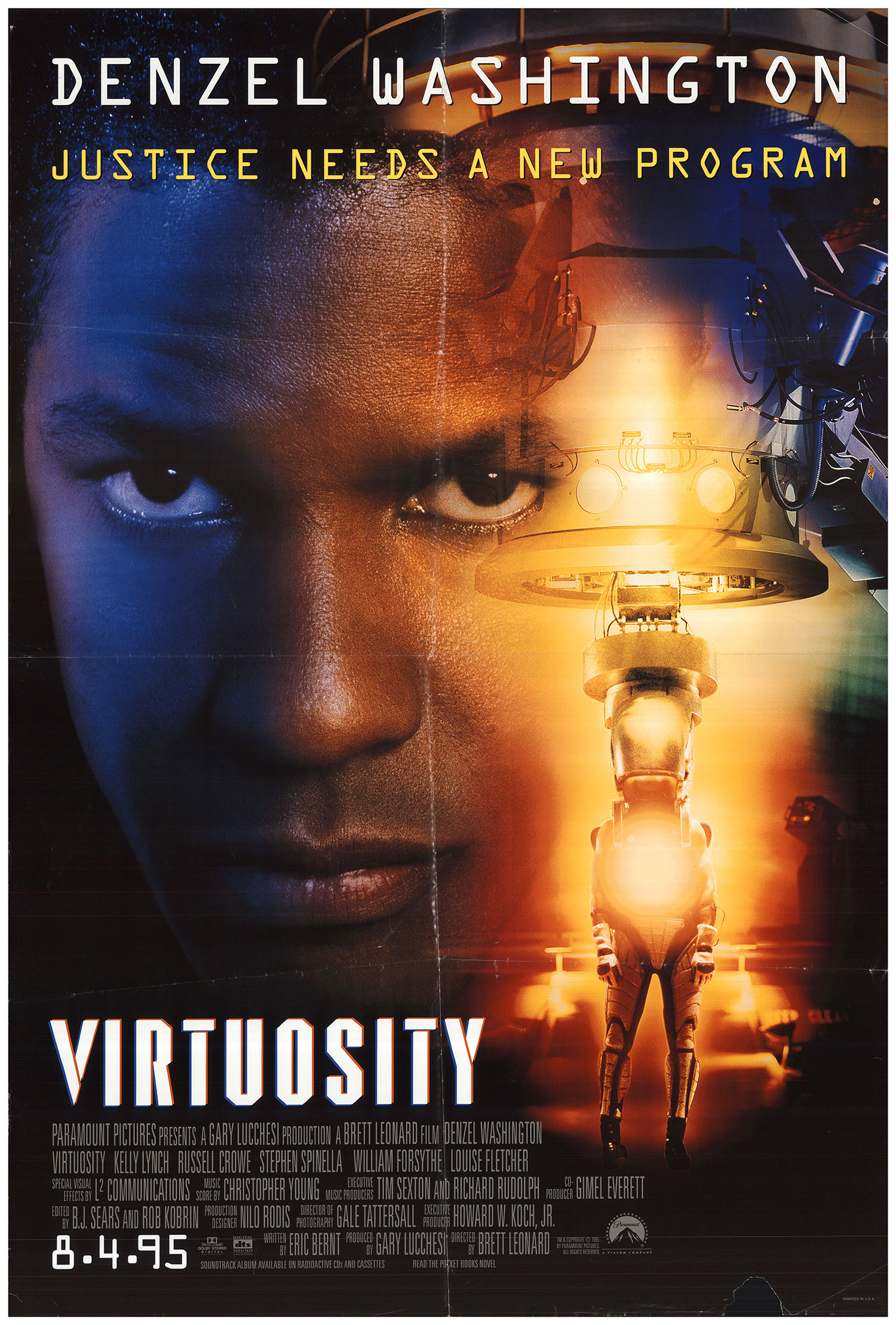 Virtuosity movie poster