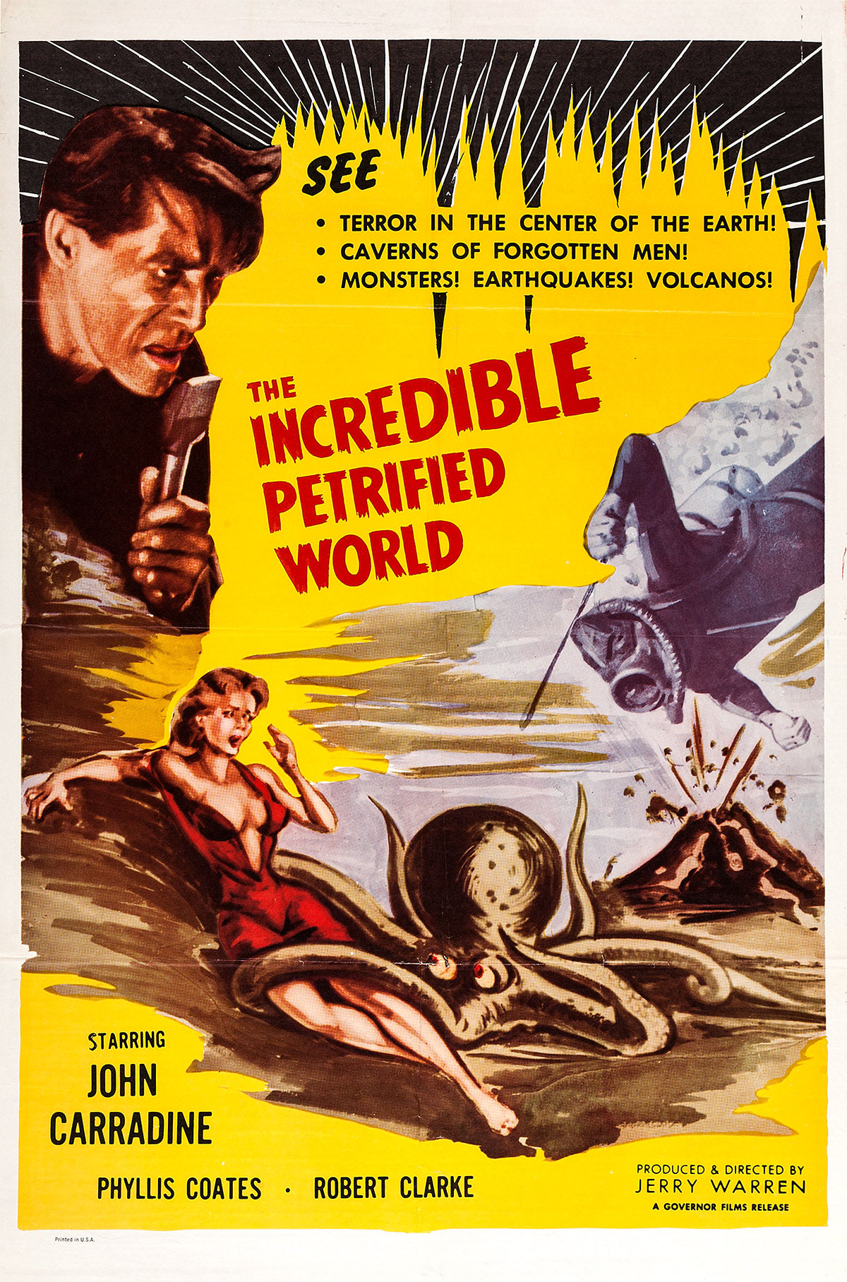 The Incredible Petrified World movie poster