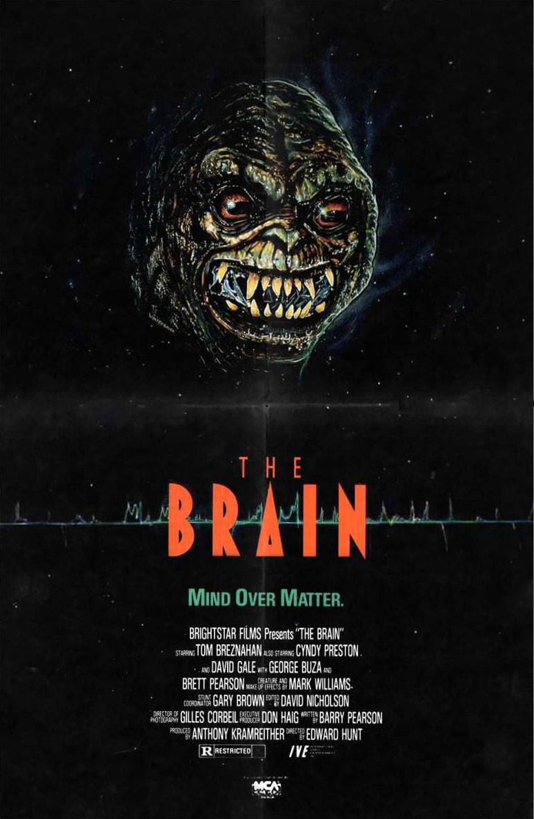 The Brain 1988 movie poster