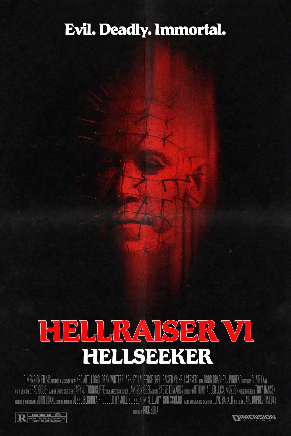 Hellraiser: Hellseeker movie poster