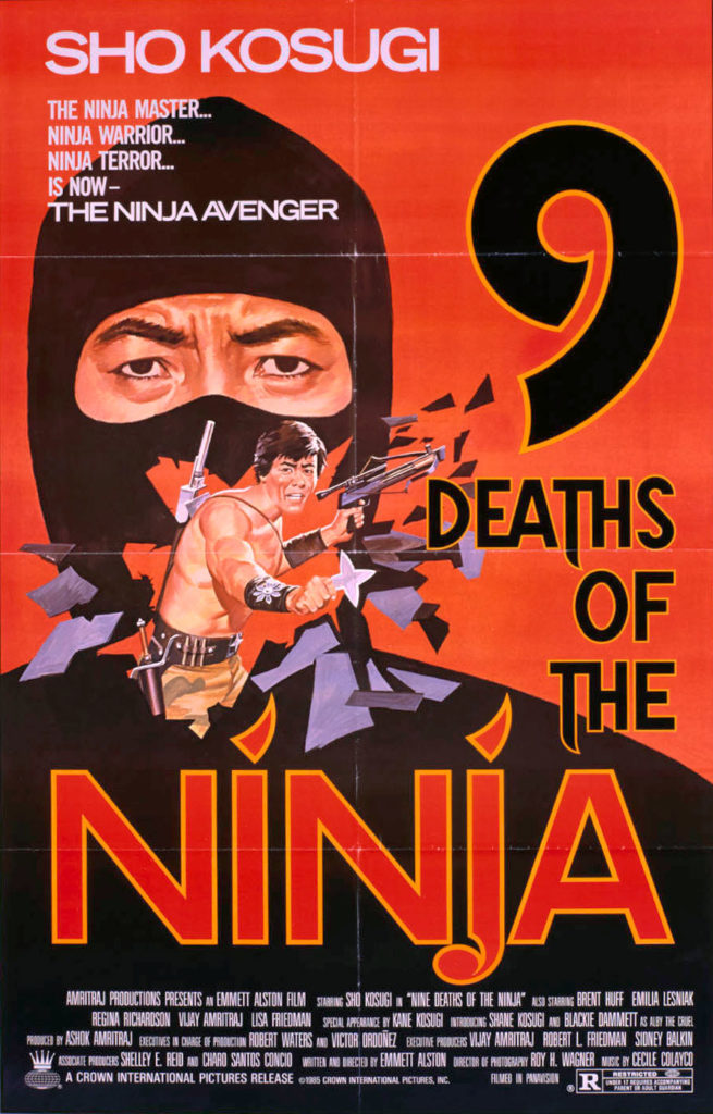 Nine Deaths of the Ninja movie poster