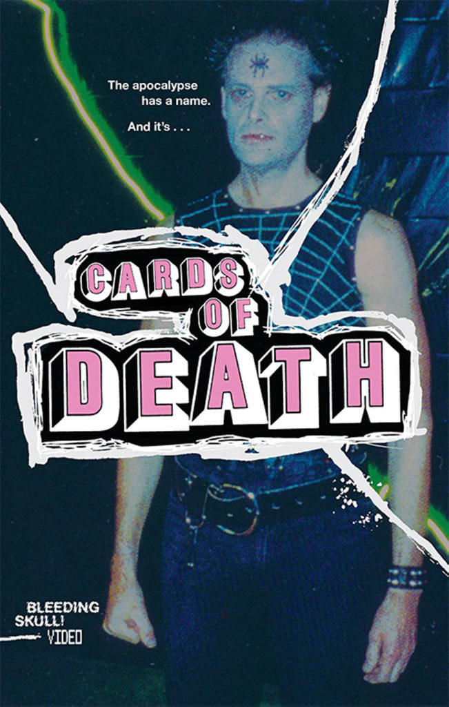 Cards of Death VHS box