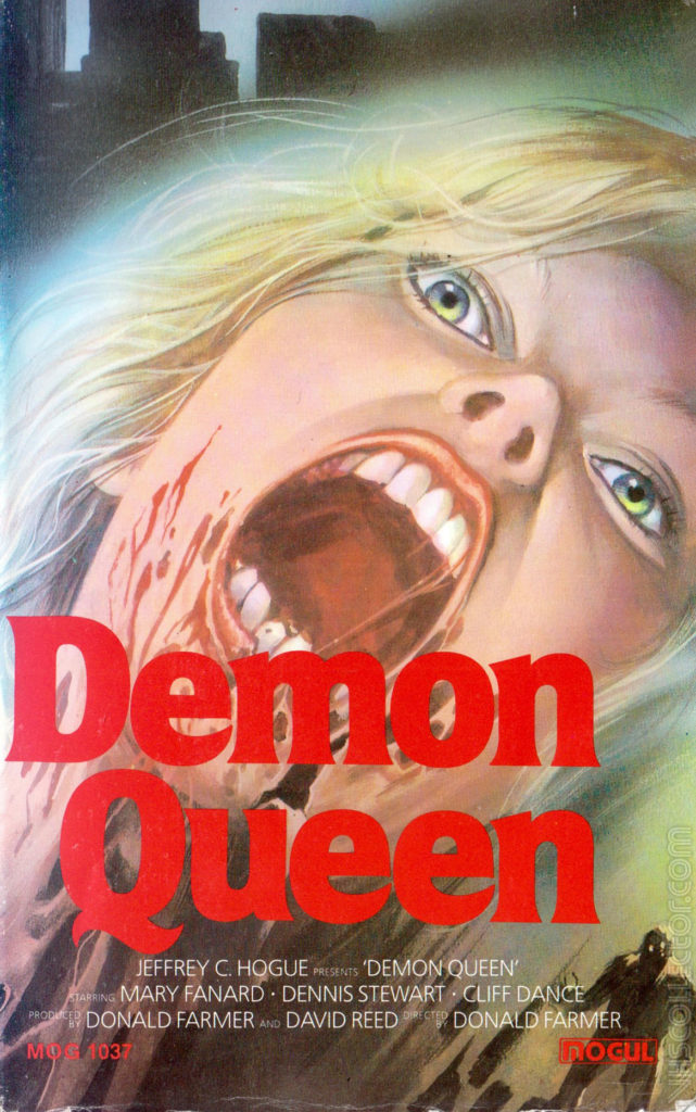 Demon Queen VHS box