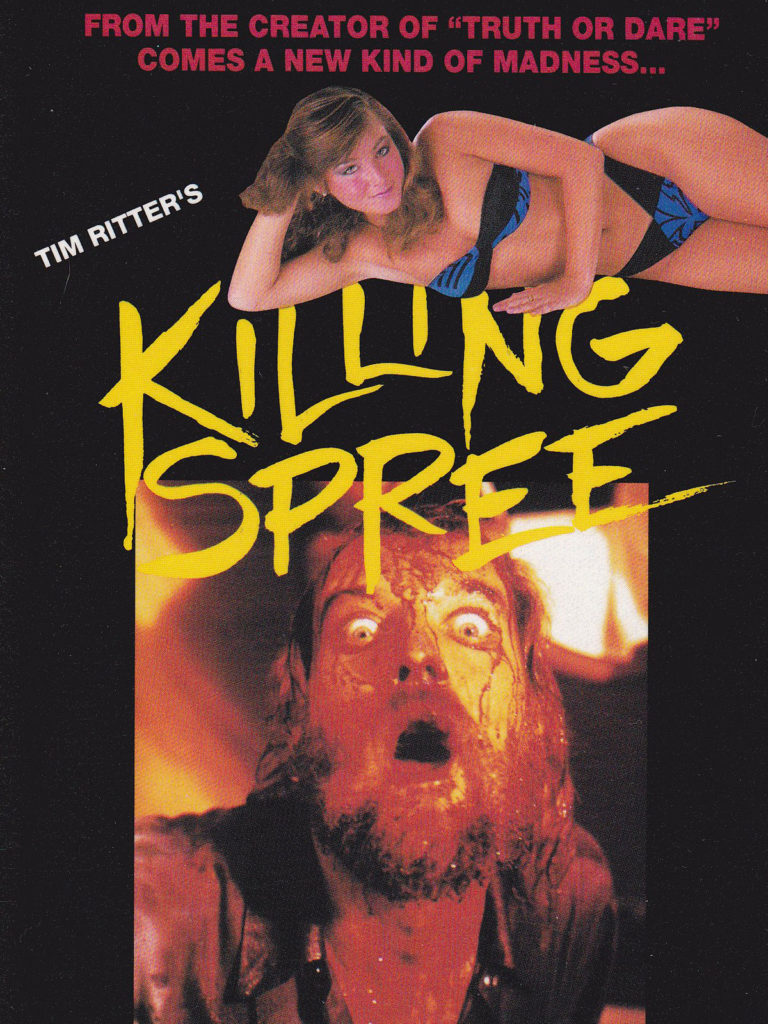 Killing Spree 1987 movie poster