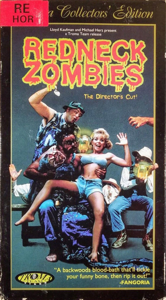 Redneck Zombies VHS box