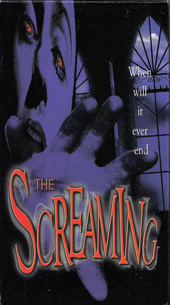 The Screaming VHS box