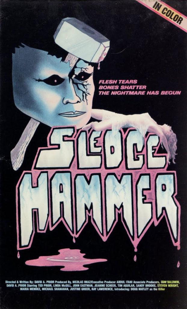 Sledgehammer 1983 VHS box