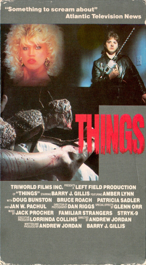 Things 1989 VHS box