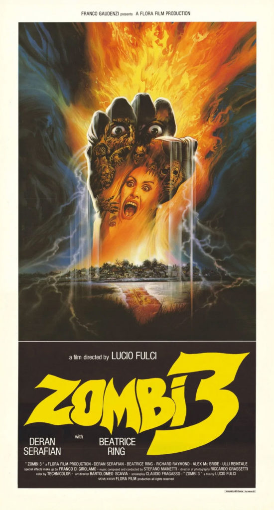 Zombi 3 movie poster