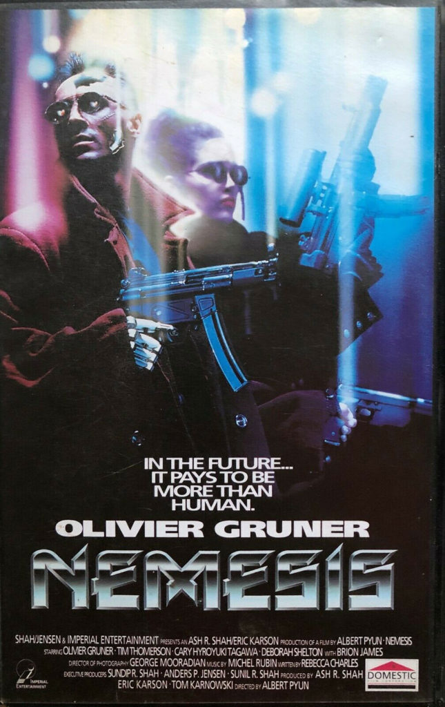 Nemesis 1992 movie poster