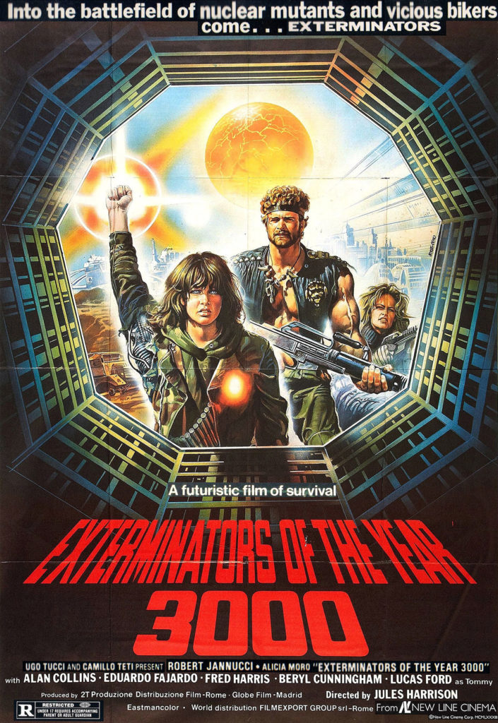 The Exterminators of the Year 3000 movie poster