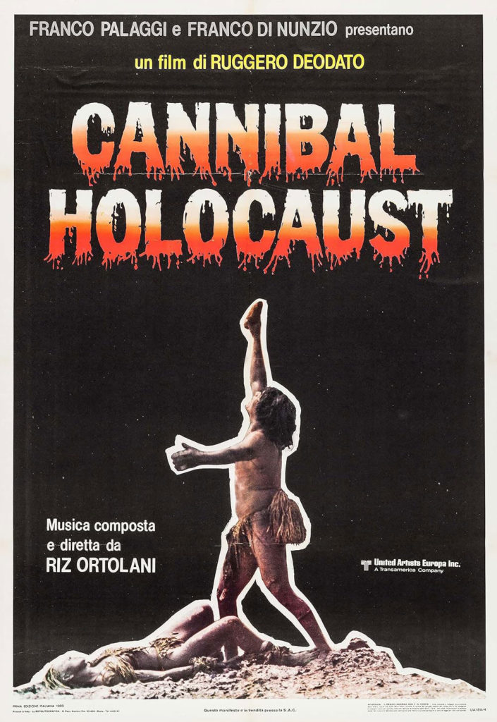 Cannibal Holocaust movie poster