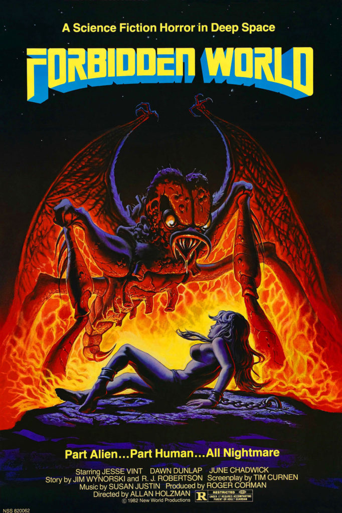 Forbidden World movie poster