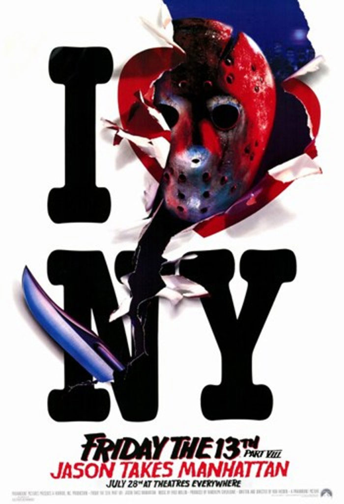 Friday the 13th Part VIII: Jason Takes Manhattan poster