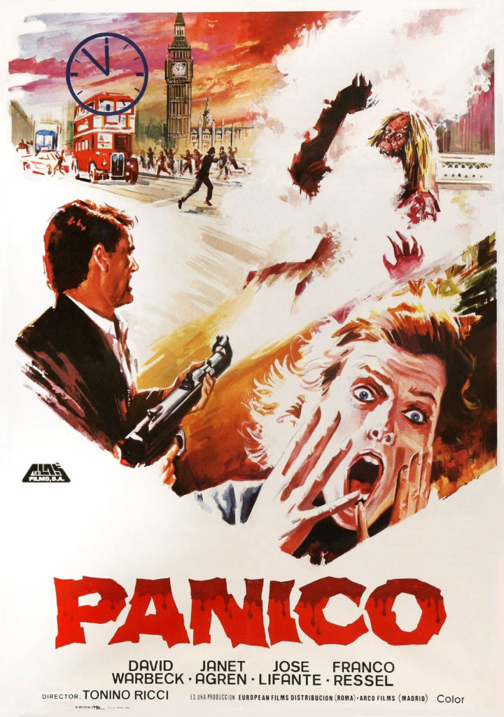 Panic 1982 movie poster
