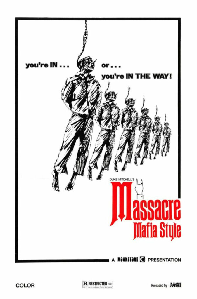 Massacre Mafia Style movie poster