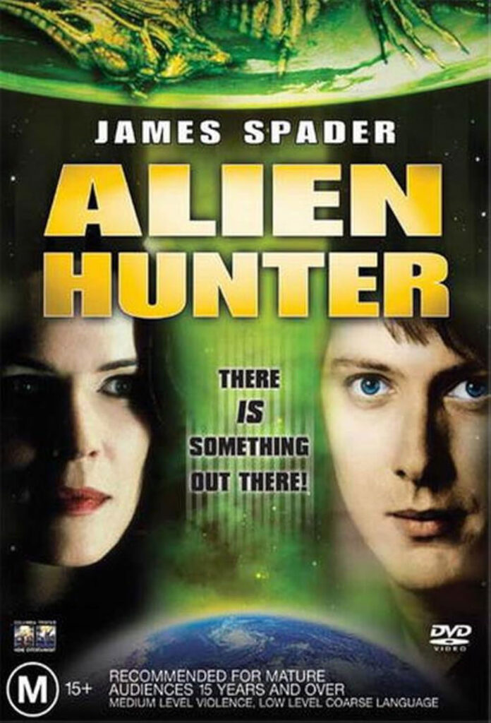 Alien Hunter DVD box