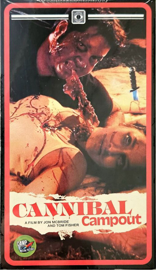 Cannibal Campout VHS box