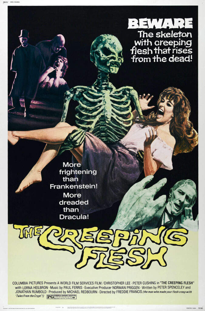 The Creeping Flesh movie poster