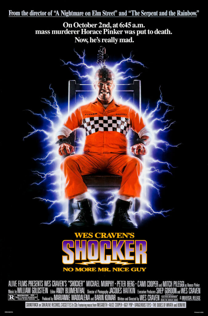 Shocker movie poster