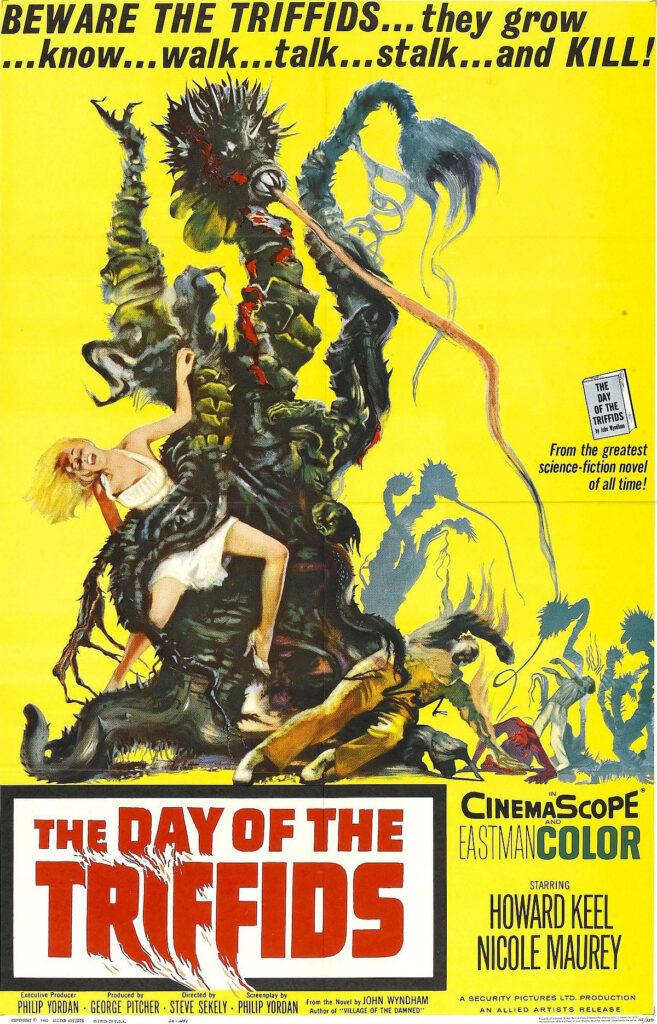 The Day of the Triffids 1963 movie poster