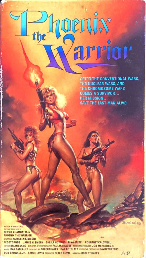 Phoenix the Warrior VHS box
