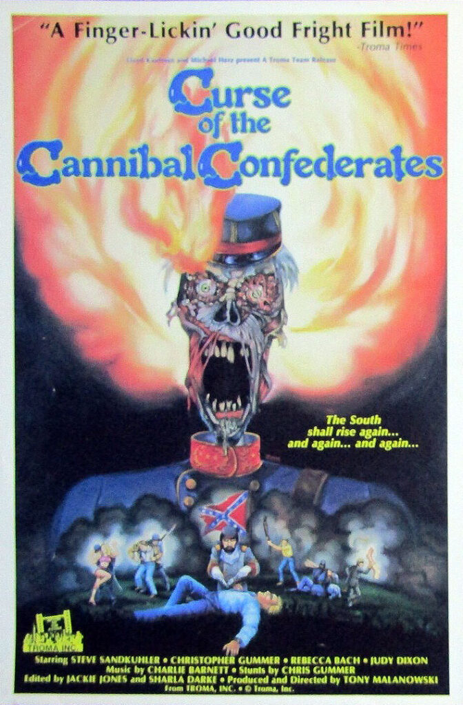 Curse of the Cannibal Confederates movie poster