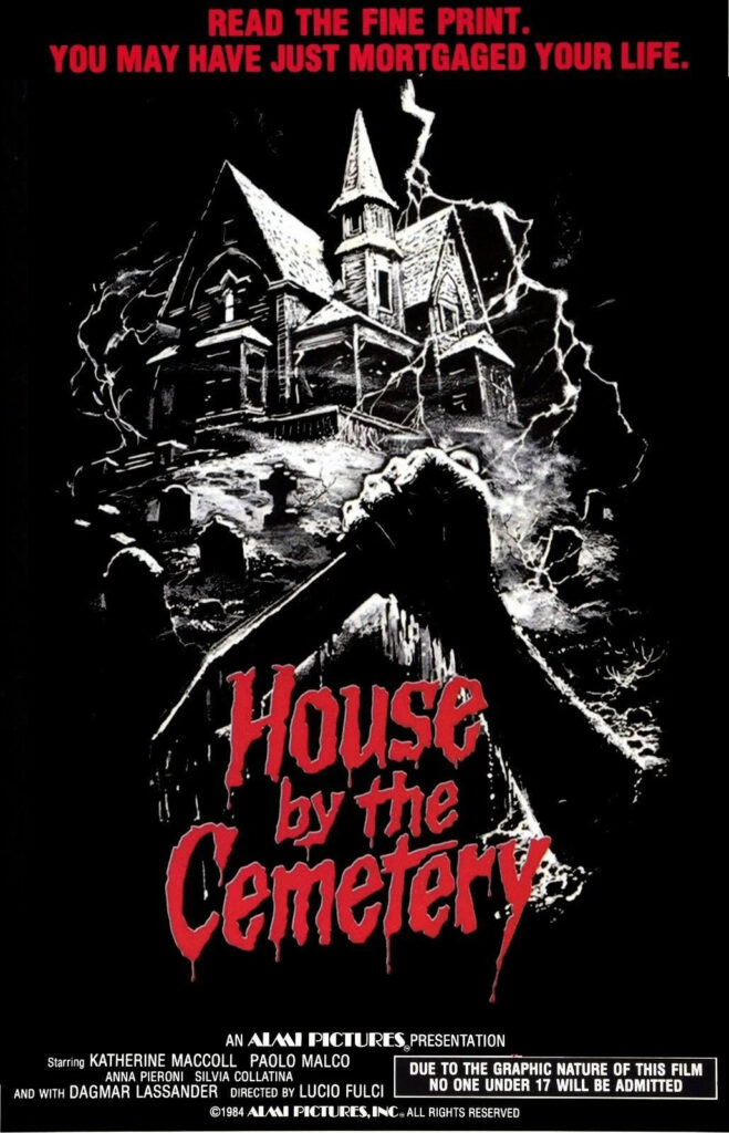 The House by the Cemetery movie poster