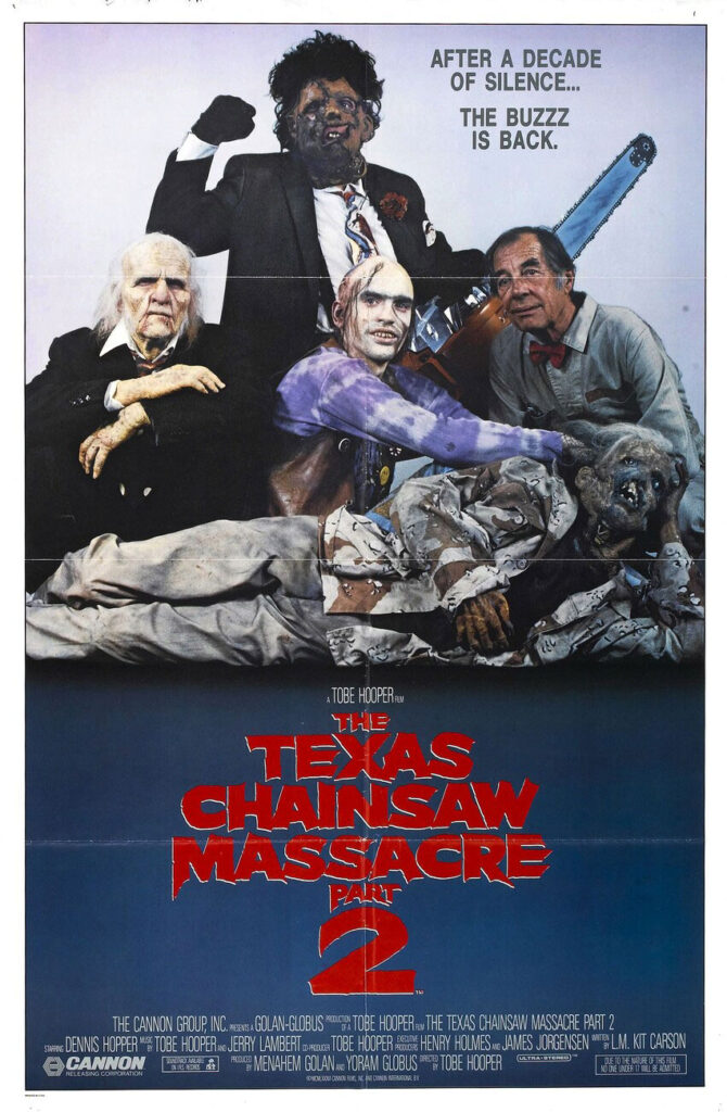 The Texas Chainsaw Massacre 2 movie poster
