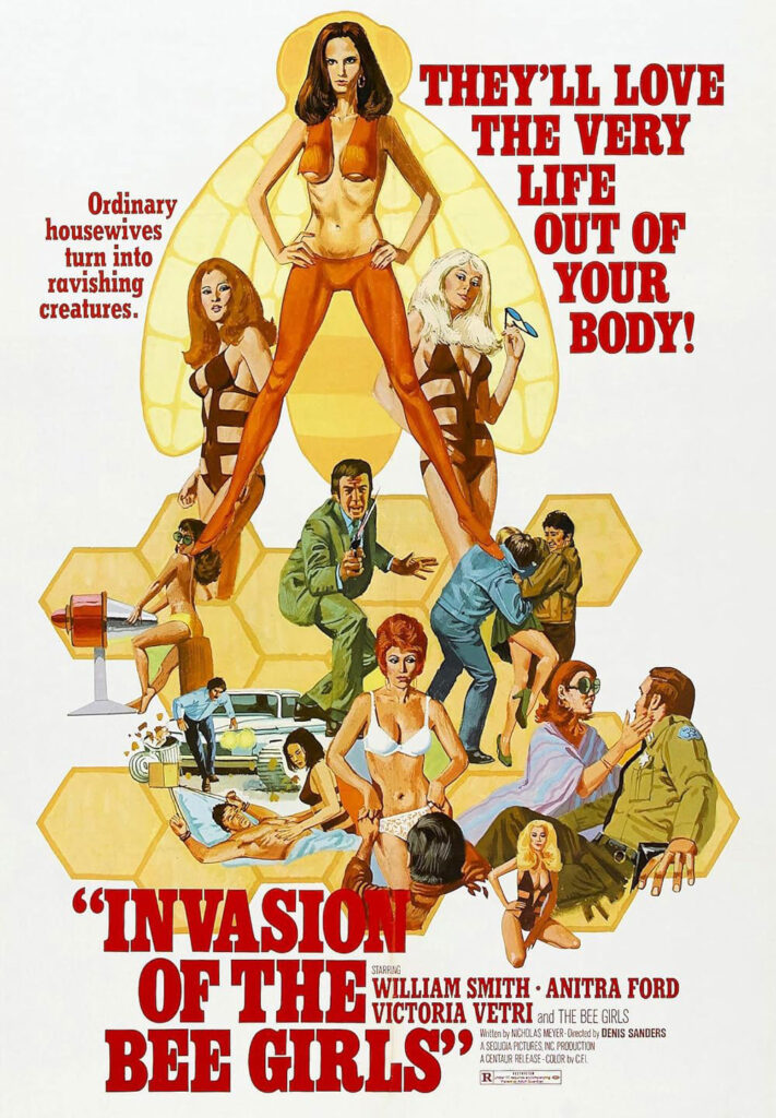 Invasion of the Bee Girls movie poster