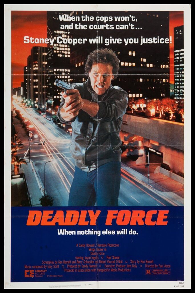 Deadly Force movie poster