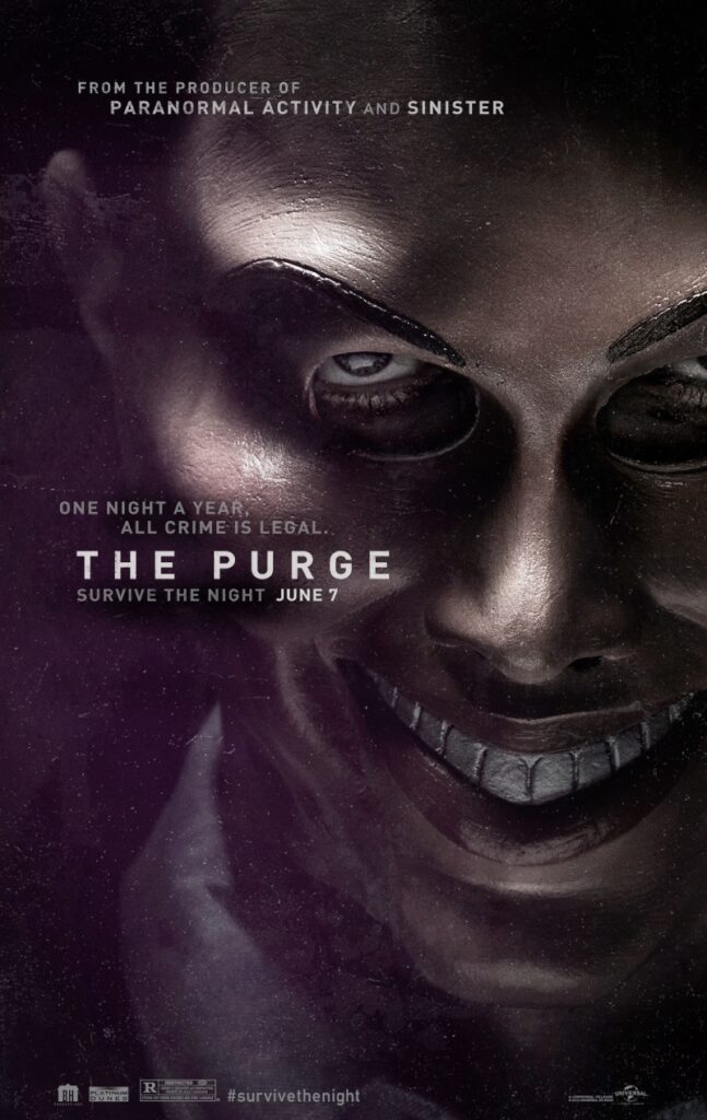 The Purge movie poster